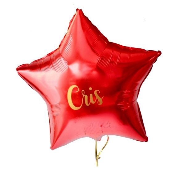Bouquet coche vintage y estrella personalizada con helio - Imagen 5