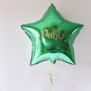 Globo estrella personalizado