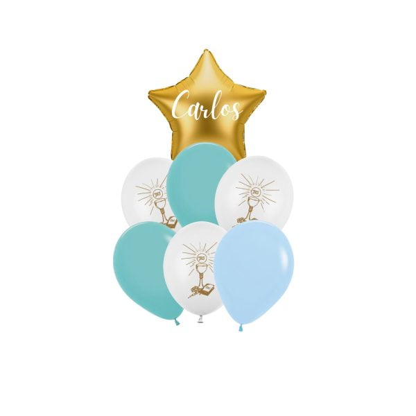 Bouquet Comunión con Estrella personalizada